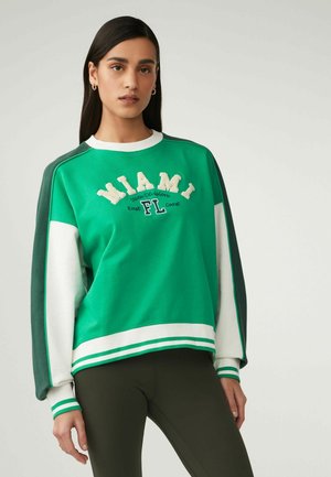 CITY GRAPHIC - Sweatshirt - green