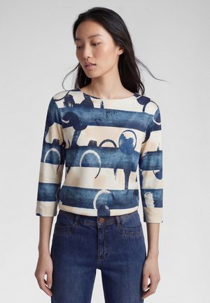 Rabe, CHECKS PLEASE - Long sleeved top - pazifik