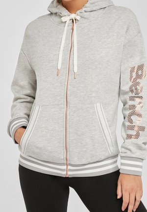 Zip-up sweatshirt - grey