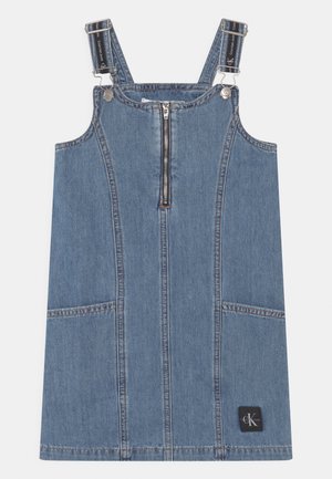 ALINE DUNGAREE DRESS - Vestito di jeans - denim medium