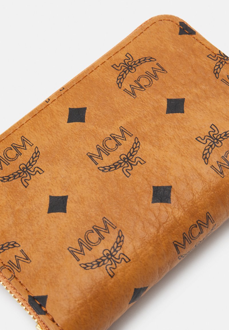 MCM AREN ZIPPED WALLET XMINI - Geldbörse - cognac - Zalando.de