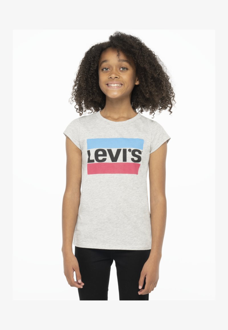 Levi's® - SPORTSWEAR LOGO TEE - Tricou cu imprimeu - grey heather, Extindeți