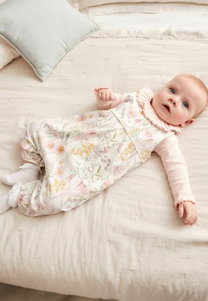Dungarees - cream