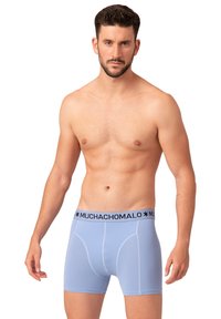 MUCHACHOMALO 3-PACK MICROFIBER SOLID - Boxershorts - black blue blue