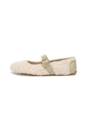 DAFNE BRID - Ankle strap ballet pumps - creme weiß
