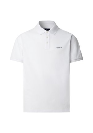 Hackett London, HACKETT LONDON POLO SHIRT SWIM TRIM ISLAND POLO - Polo - optic white