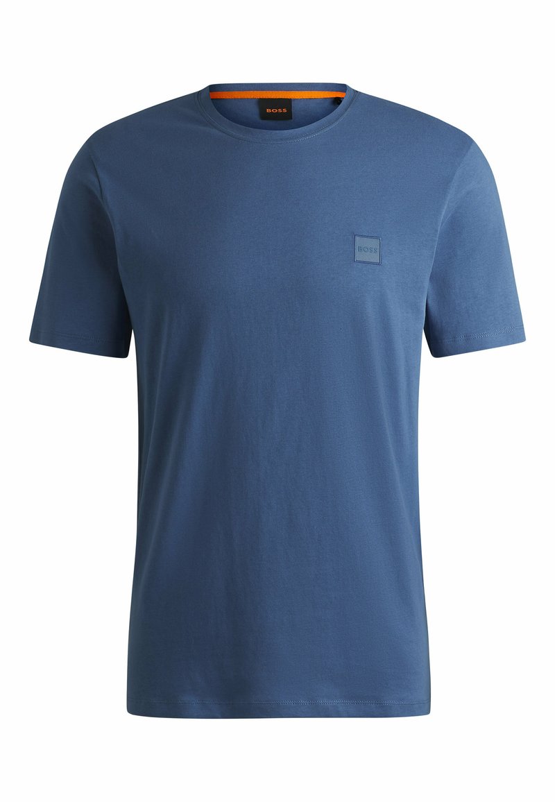 BOSS TALES T-shirt basic open blue/blu