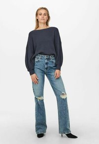 ONLY ONLHILDE LIFE - Stickad tröja - ombre blue
