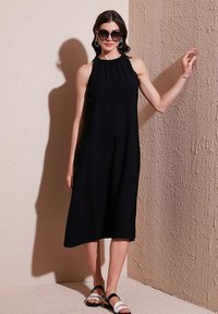 LELA REGULAR FIT - Day dress - black