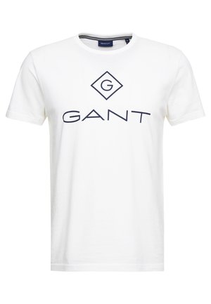 T-shirt print - white