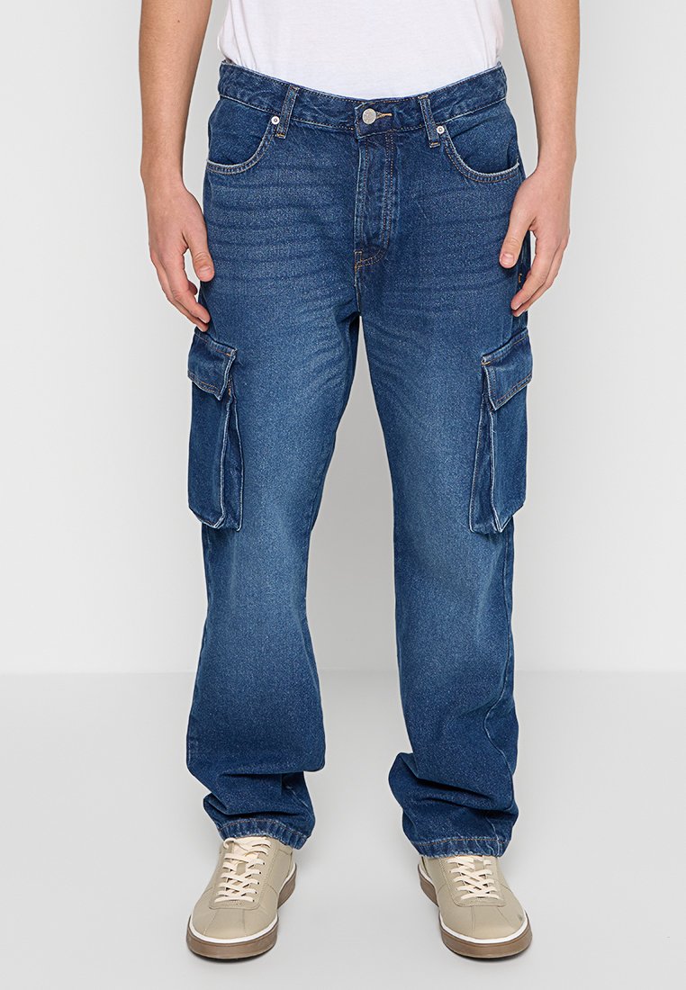 Only & Sons Relaxed fit jeans zwartblauw denim