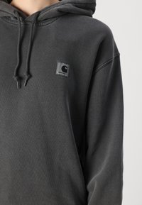Carhartt WIP HOODED NELSON - Sweatshirt - graphite