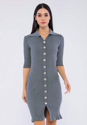 Gebreide jurk - grey