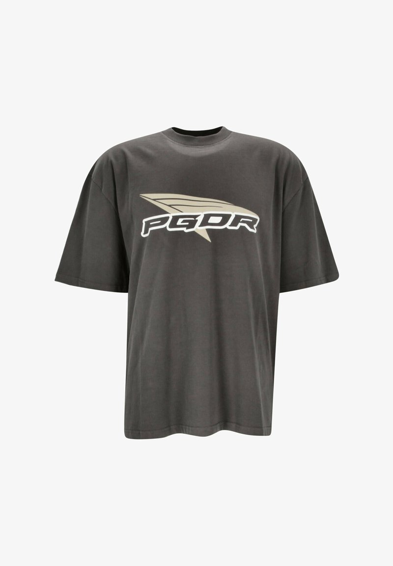 Pegador Marškinėliai su spaudiniu - wasched antracite