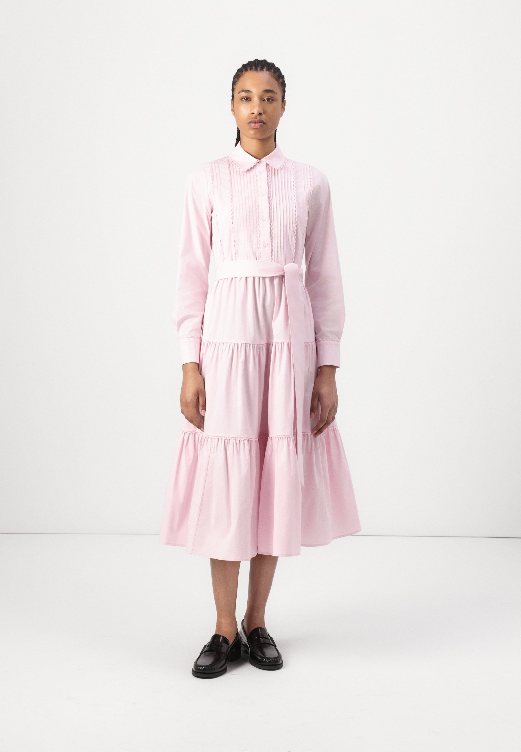 kate spade new york PINTUCK SHIRT DRESS - Maxi dress - pink lemonade/pink -  Zalando