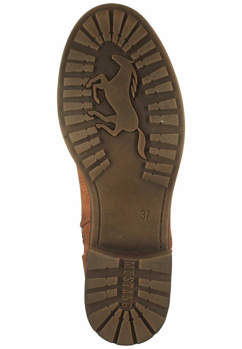 Mustang Cowboy-/Bikerstiefelette - cognac - Zalando.de