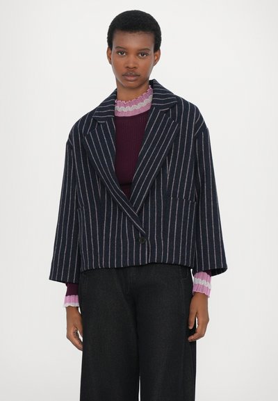 Henrik Vibskov SHADY SUIT JACKET - Žakete - dark blue