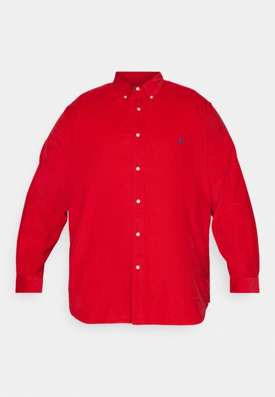 Polo Ralph Lauren Big & Tall FINE-WALE CORDUROY SHIRT - Πουκάμισο - martin red