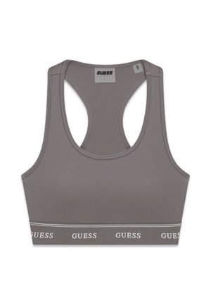 Guess, LOGO TANKTOP - Bustier - dunkelgrau