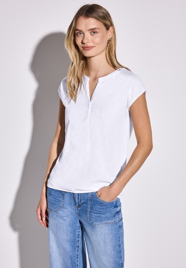 T-Shirt basic - weiß