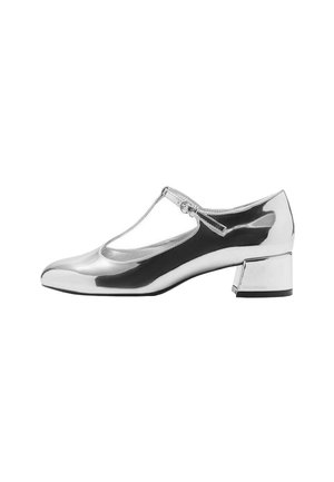 Classic heels - silver-coloured