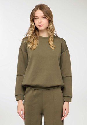 FELPA - Felpa - verde militare