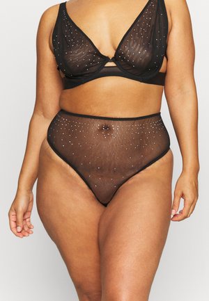 GABI FRESH LYDIA HIGHWAIST THONG - String - black