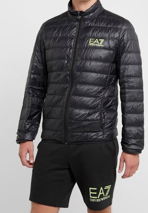 Gewatteerde jas - black