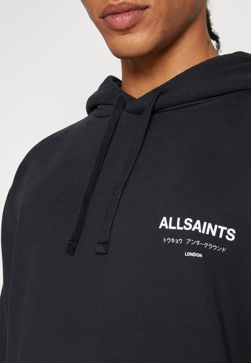 AllSaints Inksnts Amphia Sweat à capuche pour femme, Noir