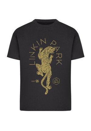 Merchcode, LINKIN PARK LADIES TIGER EVERYDAY TEE - T-shirts print - black