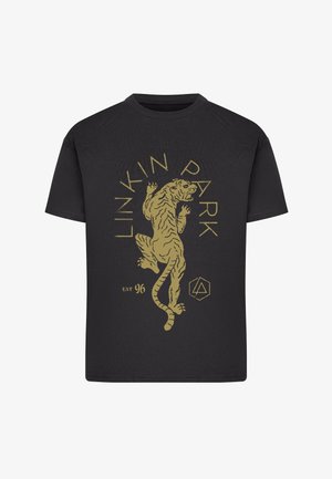 Merchcode, LINKIN PARK LADIES TIGER EVERYDAY TEE - T-shirts print - black