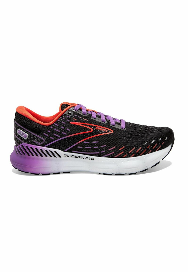 Brooks GLYCERIN GTS 20 Laufschuh Stabilität black bellflower fiesta