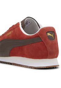 Puma ROMA UNISEX - Tenisky - mars red espresso brown gum