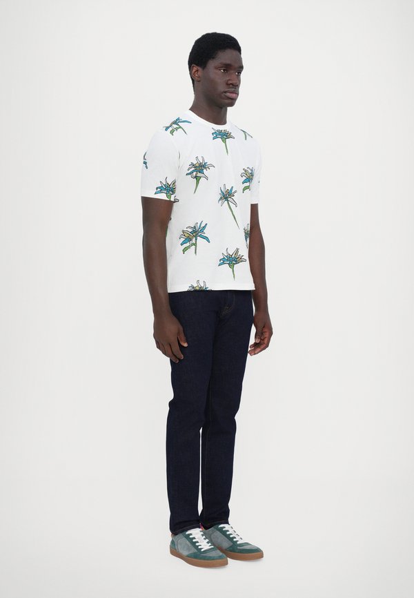 CASUAL FIT FLOWER - Print T-shirt2