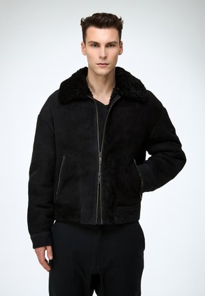 JOHN  - Kurtka skórzana