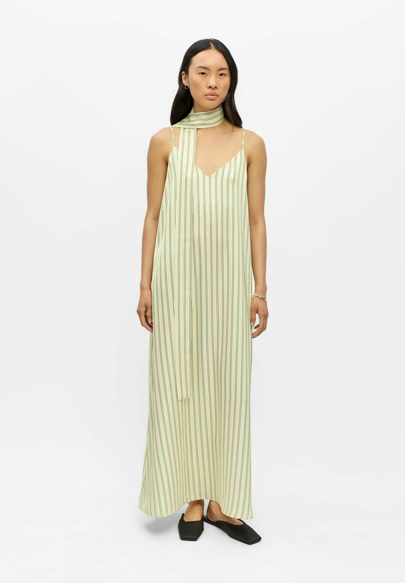 Object MAXI DRESS SCARF DETAIL - Robe longue - tender yellow