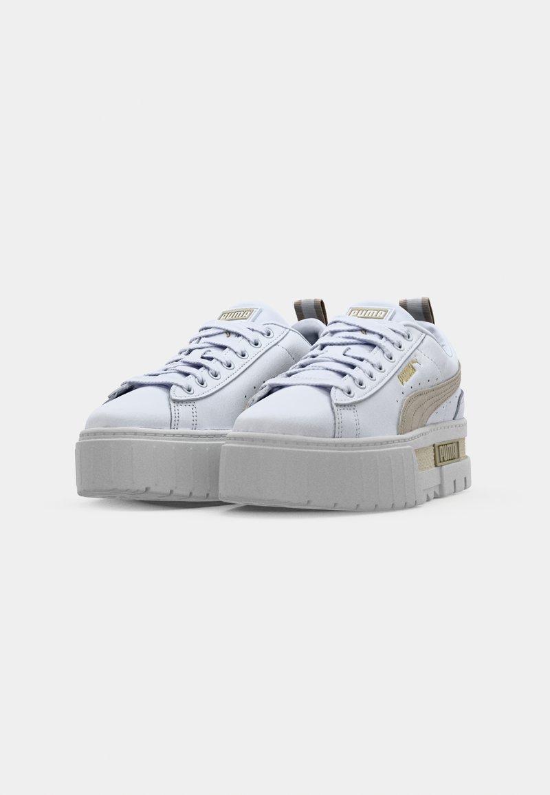 Puma MAYZE LTH WN'S - Tenisky - white/peyote