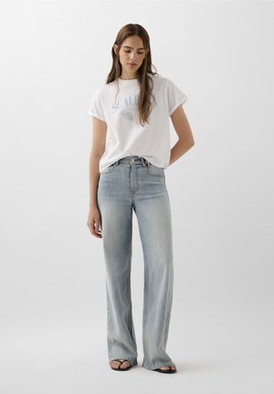 Print T-shirt - white
