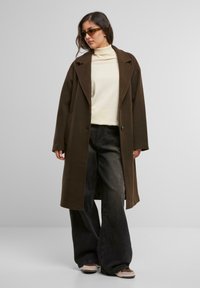 Urban Classics LONG - Klasisks mētelis - warmbrown