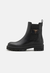 BENSLY - Stivaletti con plateau - black