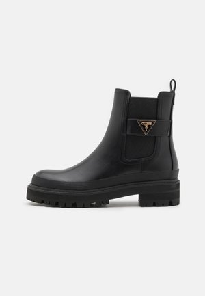 BENSLY - Platform ankle boots - black