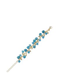 Etrusca Gioielli CAPRI FACETED NATURAL - Bracciale - turquoise