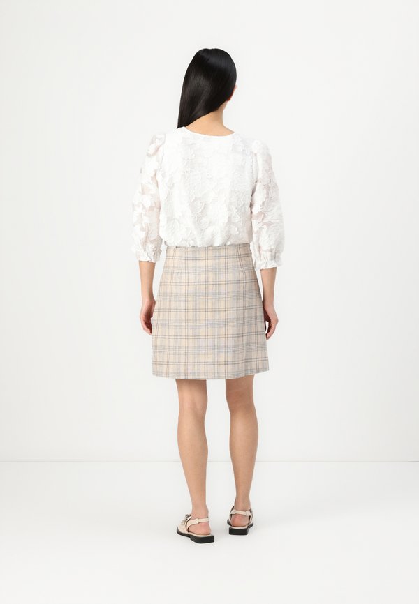 SLFGAJO SKIRT - Pleated skirt - bleached sand3