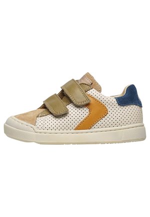 Naturino Carex VL-sneakers van geborsteld nappalede-lichtblauw, Ebany Bruin, 20 EU