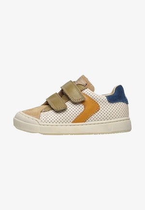 Naturino Carex VL-sneakers van geborsteld nappalede-lichtblauw, Ebany Bruin, 20 EU Naturino Carex VL-sneakers van geborsteld nappalede-lichtblauw, Ebany Bruin, 20 EU