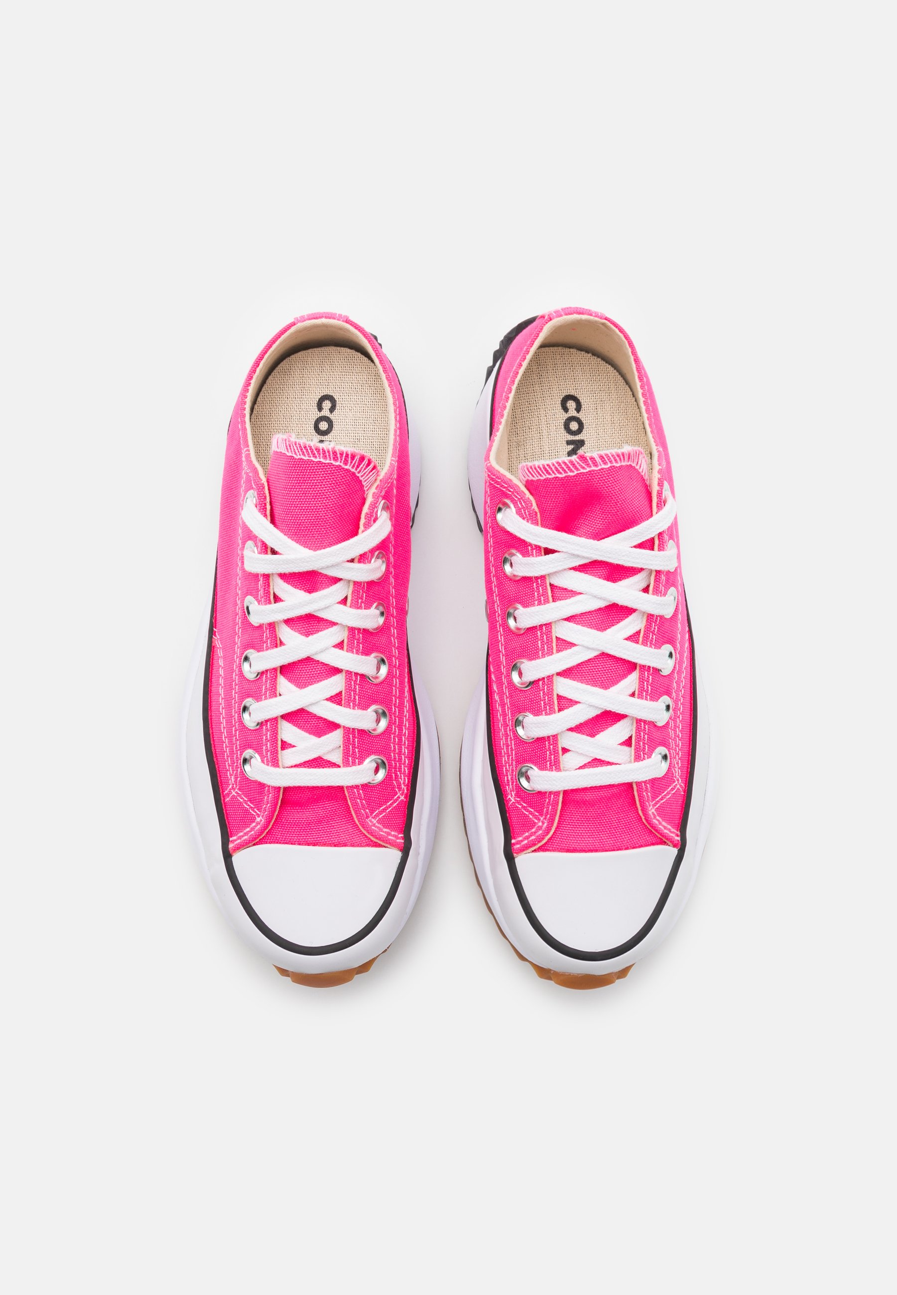 pink rose platform converse