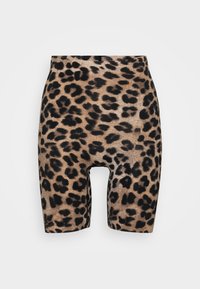 VMDITTE 2ND SKIN BIKER SHORTS LEOPRINT - Bikses - biscuit leo