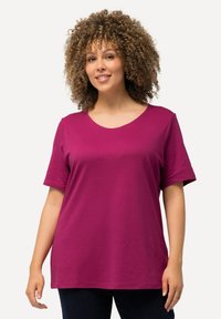 Ulla Popken T-shirt basic - berry