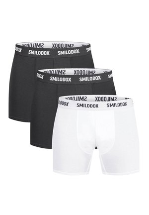 3 PACK STRETCH BOXER BRIEFS - Panties - schwarz   weiß