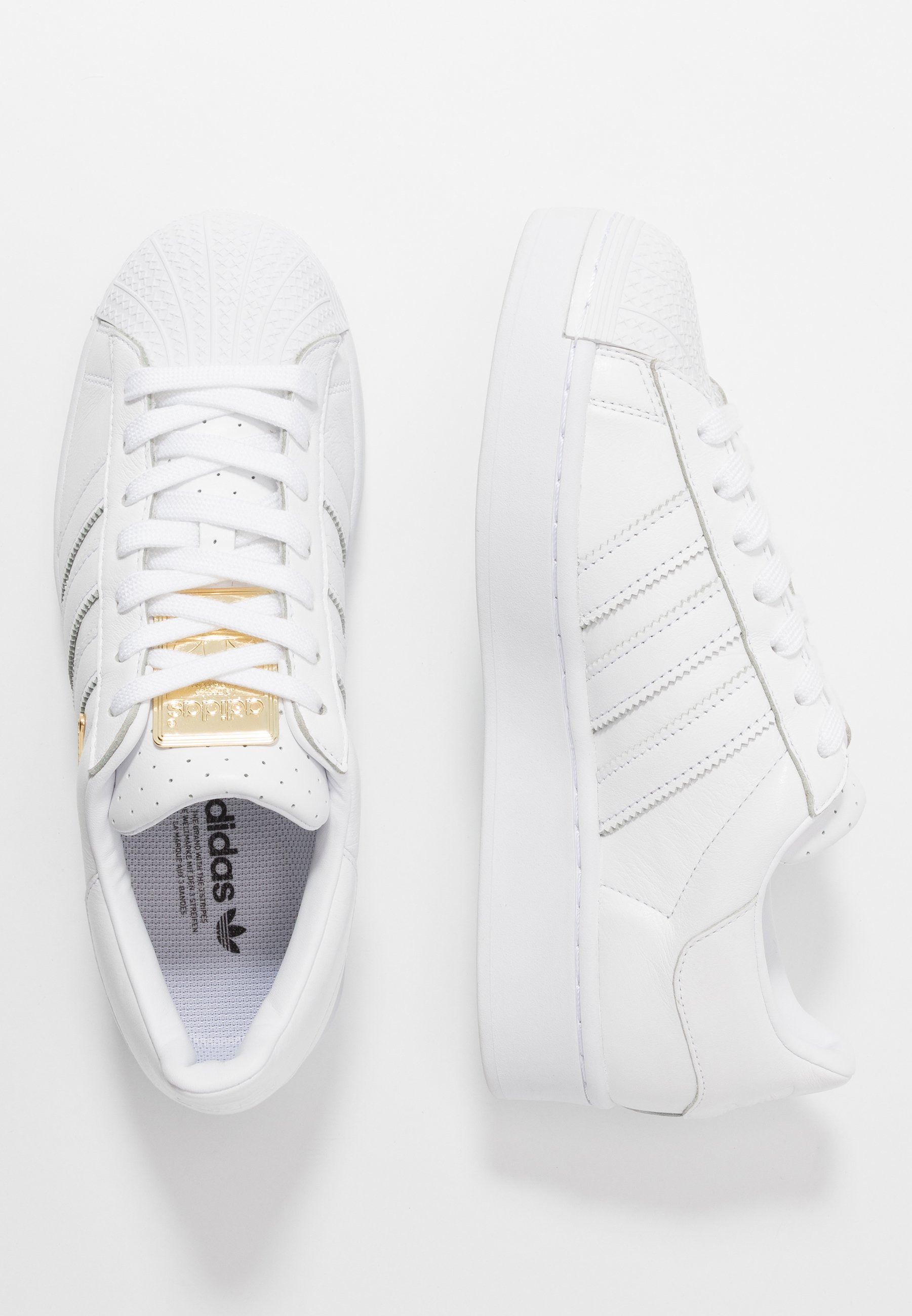 SUPERSTAR BOLD Sneakers footwear whitegold metalliccore black SUPERSTAR BOLD Sneakers footwear whitegold metalliccore black
